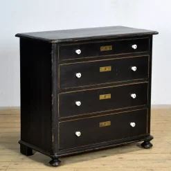 Pamono Antique Pine Chest of Drawers, 1910s