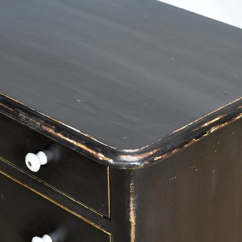 Pamono Antique Pine Chest of Drawers, 1910s