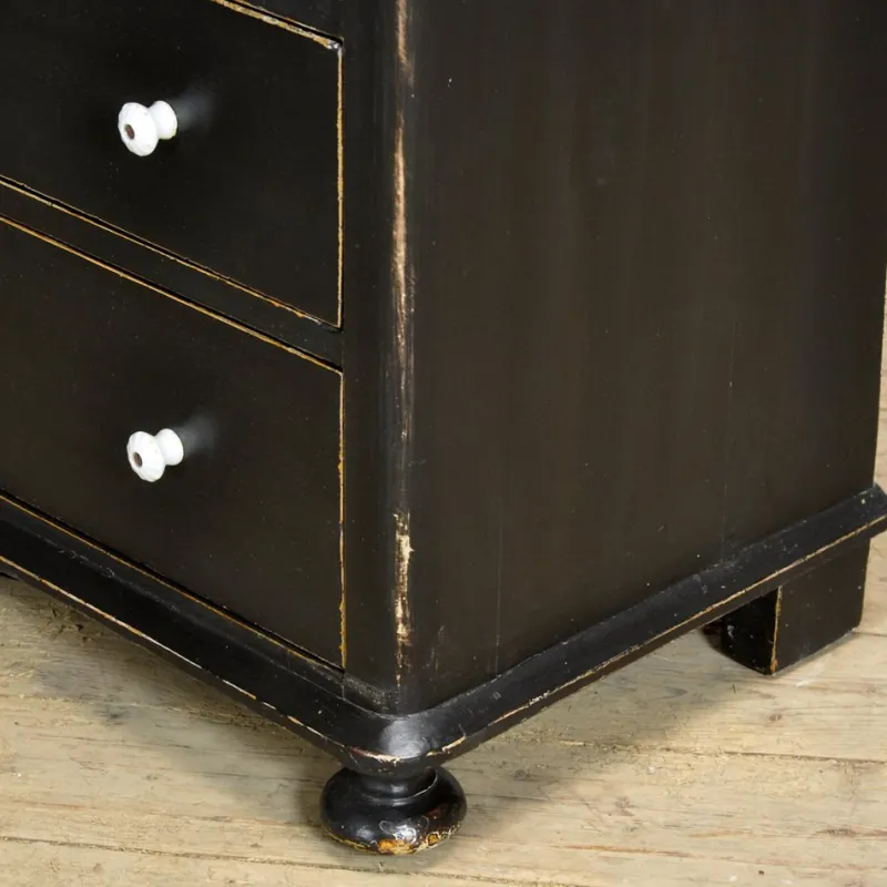 Pamono Antique Pine Chest of Drawers, 1910s