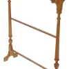 Pamono Antique Pine Towel Rail Stand, 1900s> Racks, Hooks & Valets