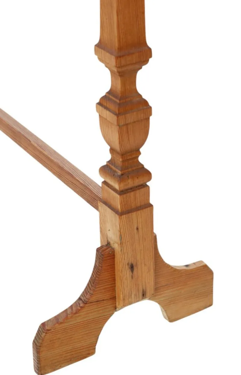 Pamono Antique Pine Towel Rail Stand, 1900s> Racks, Hooks & Valets
