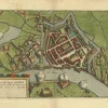 Hot Pamono Antique Plan of the Siege of Grave by Guicciardini, 1608