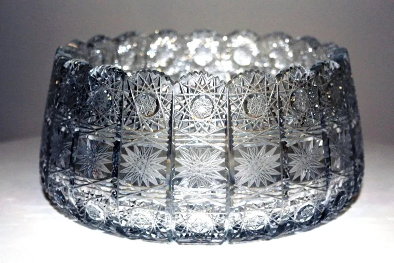 Online Pamono Antique Polished Lead Crystal Bowl