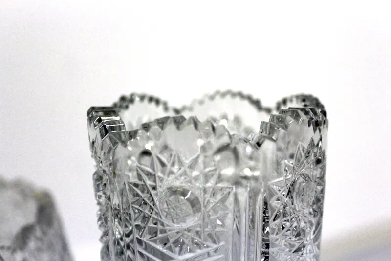 Online Pamono Antique Polished Lead Crystal Bowl