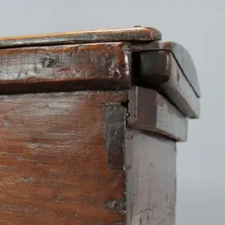 Sale Pamono Antique Poplar Chest with Painted Interior, Italy, 18th Century