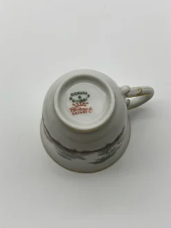 Pamono Antique Porcelain Coffee Service by Ginori, S.C.Ginori for Richard Ginori, Set of 8><noscript><img width=