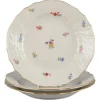 Online Pamono Antique Porcelain Luncheon Plates from Meissen, 1890s, Set of 3