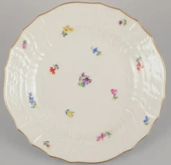 Online Pamono Antique Porcelain Luncheon Plates from Meissen, 1890s, Set of 3