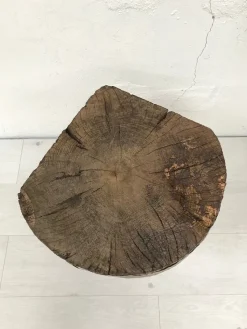 New Pamono Antique Primitive Butcher's Block in Raw Wood