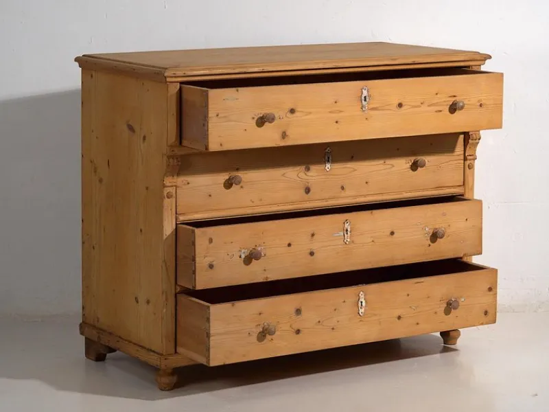 Pamono Antique Provencal Style Chest of Drawers, 1920s> Dressers, Commodes & Chests
