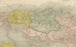 Pamono Antique Railroad Map of Cuba, 1888><noscript><img width=