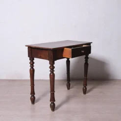 Best Pamono Antique Rectangular Writing Desk with Drawer, 1890s