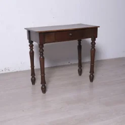 Best Pamono Antique Rectangular Writing Desk with Drawer, 1890s