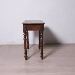 Best Pamono Antique Rectangular Writing Desk with Drawer, 1890s