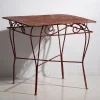 Sale Pamono Antique Red Terrace Table, 1920s