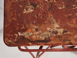 Sale Pamono Antique Red Terrace Table, 1920s