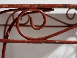 Sale Pamono Antique Red Terrace Table, 1920s