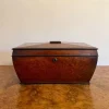 Hot Pamono Antique Regency Burr Walnut Tea Caddy, 1810