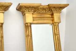 Discount Pamono Antique Regency Gilt Wood Pier Mirrors, 1810s, Set of 2