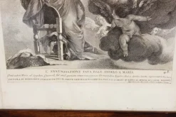 Clearance Pamono Antique Religious Print, France