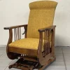 Best Pamono Antique Rocking Chair, 1890s