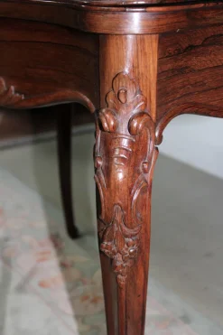 Outlet Pamono Antique Rosewood Game Table