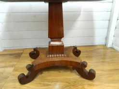Pamono Antique Rosewood Games Table with Fold Over Lid><noscript><img width=