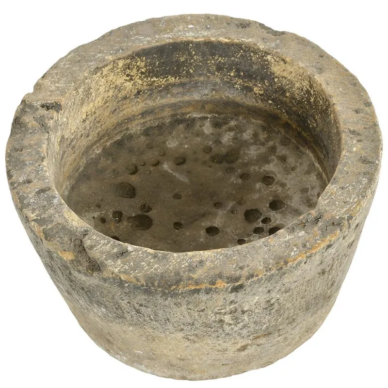 Pamono Antique Round Stone Planter> Planters And Jardiniere