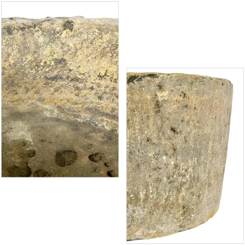 Pamono Antique Round Stone Planter> Planters And Jardiniere