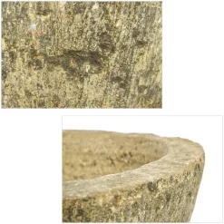 Pamono Antique Round Stone Planter><noscript><img width=