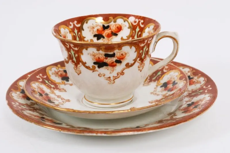 Outlet Pamono Antique Royal Albert Crown China Porcelain Tea Set, 1920s, Set of 21