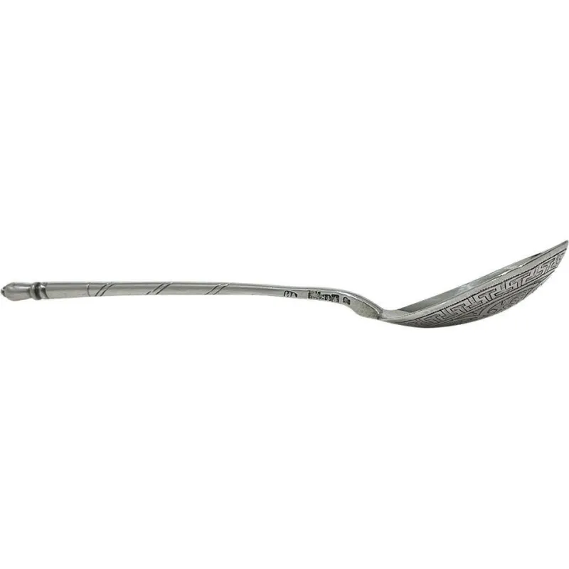 Pamono Antique Russian Silver Spoon, 1867> Cutlery & Serving Utensils