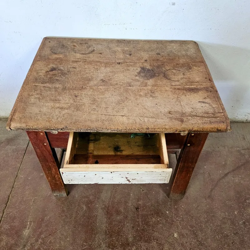 Online Pamono Antique Rustic Country Table, 1890s