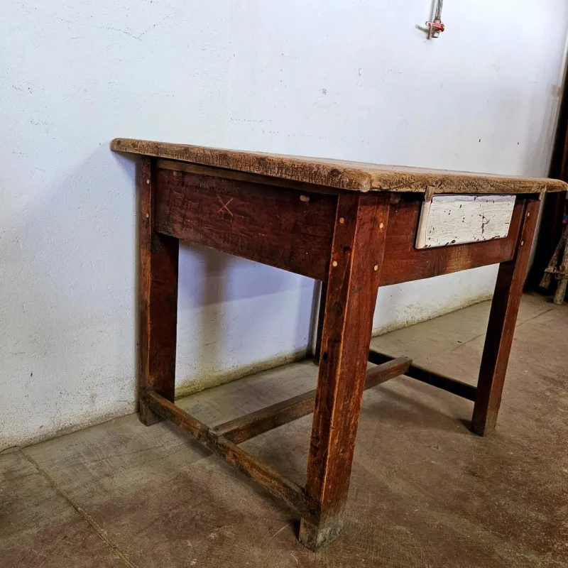 Online Pamono Antique Rustic Country Table, 1890s