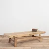 Pamono Antique Rustic Elm Coffee Table, 1920s> Coffee & Side Tables