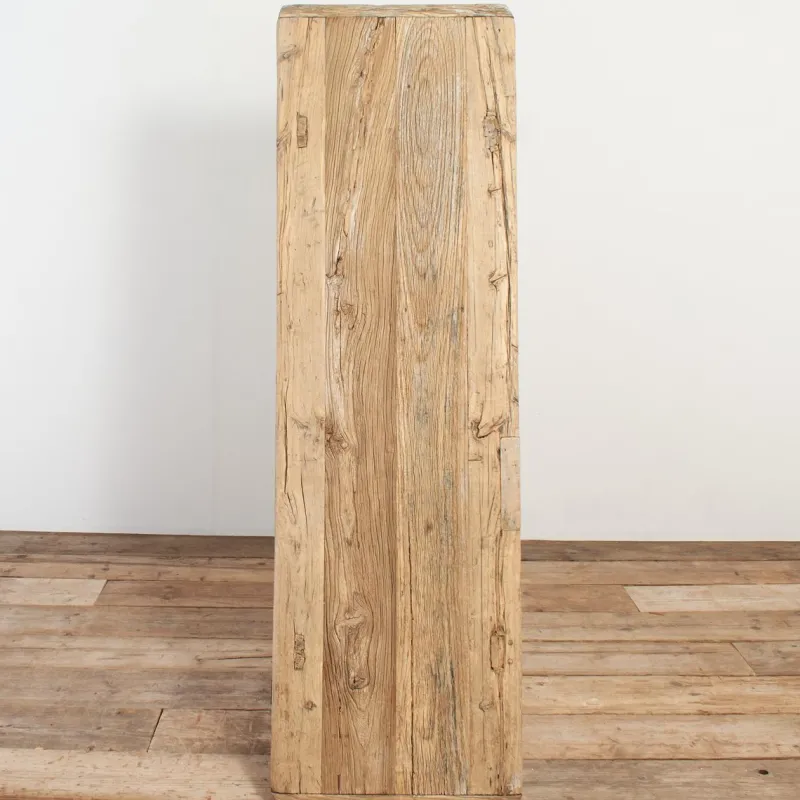 Pamono Antique Rustic Elm Coffee Table, 1920s> Coffee & Side Tables