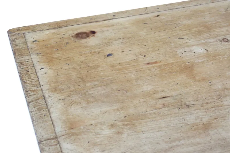 Pamono Antique Rustic Pine Dining Table, 1800s> Dining Tables & Sets