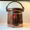 Pamono Antique Scandinavian Coal or Fireplace Bucket in Copper, 18th Century> Fireplaces And Mantels