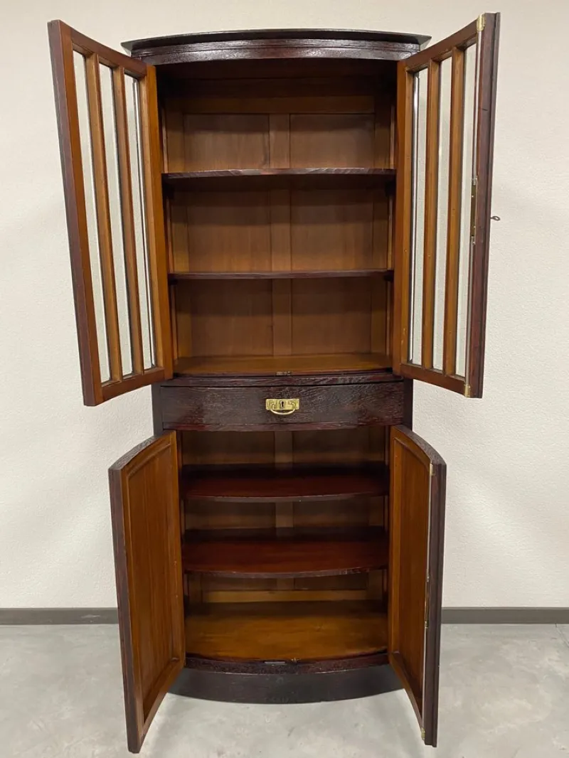 Pamono Antique Secession Bookcase, 1890s> Shelves & Wall Units