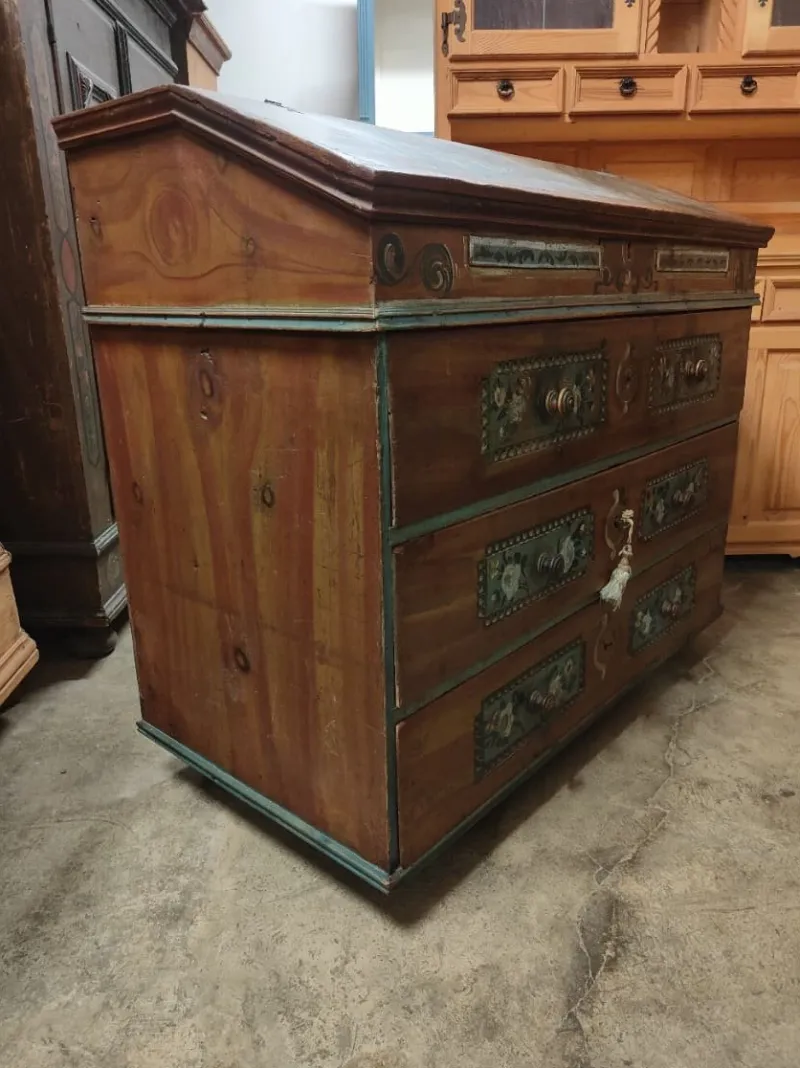 Pamono Antique Secretaire in Pine, 1850> Secretaires
