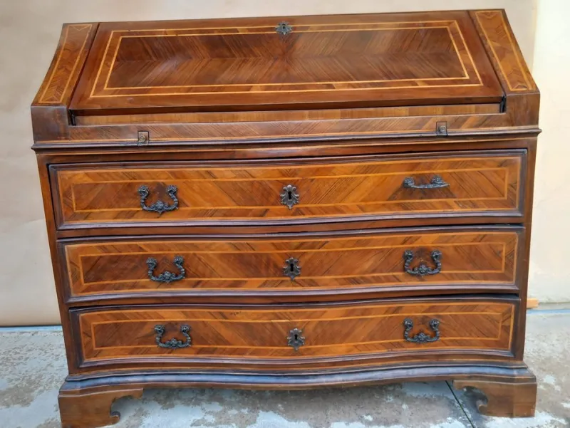 Pamono Antique Secretaire with Flap> Secretaires