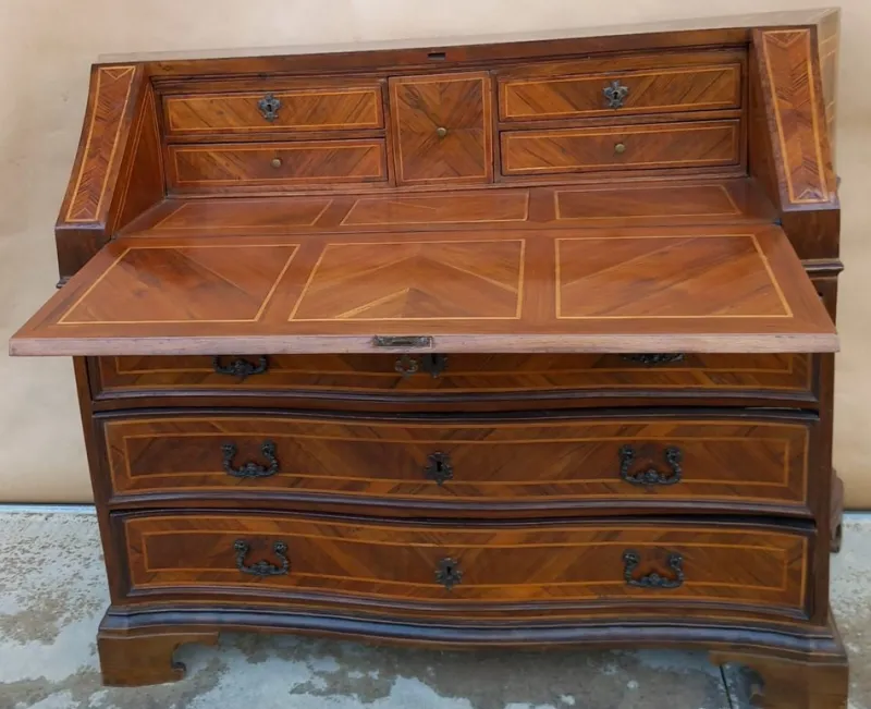 Pamono Antique Secretaire with Flap> Secretaires