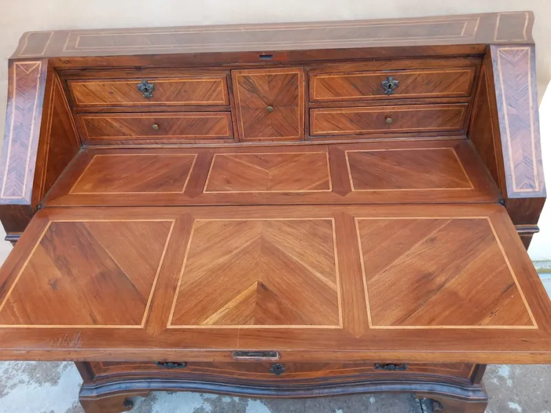 Pamono Antique Secretaire with Flap> Secretaires
