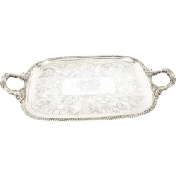 New Pamono Antique Sheffield Silver Plated Tray, 1780s