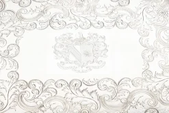 New Pamono Antique Sheffield Silver Plated Tray, 1780s