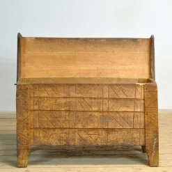 Pamono Antique Shepherd's Chest, 1850s><noscript><img width=