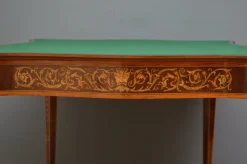 Clearance Pamono Antique Sheraton Style Card Table