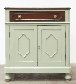 Pamono Antique Sideboard in Fir Wood, 1890s> Sideboards & Buffets
