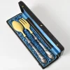 Pamono Antique Silver and Faux Ivory Salad Serving Set, 1890s, Set of 2> Cutlery & Serving Utensils