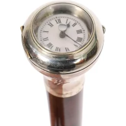 Pamono Antique Silver and Snakewood Watch Opera Cane, 1800s> Watches